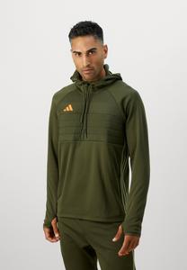 Худи Adidas Performance TIRO25 ESSENTIALS WINTERIZED TRAINING TOP MEN, Night Cargo/Tent Green/Impact Orange/Dark Green