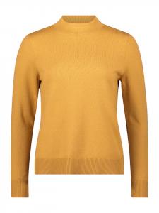 Базовый вязаный свитер с воротником-стойкой в золотом цвете Betty Barclay