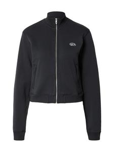 DIESEL Толстовка с молнией 'F-FLACIN-OD' в черном цвете