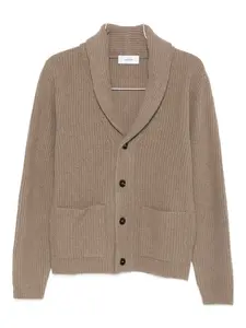 Кардиган из шерстяной смеси Lardini, нейтральный