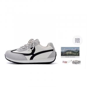 HUANQIU Travel Time синтетическая кожа устойчивые к истиранию низкие повседневные кроссовки женские beach white