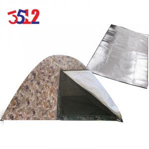 3512 Зимняя и летняя палатка двойного назначения, набор ковриков для кемпинговой палатки Xingconghuang 2*2 м + алюминиевая пленка, влагостойкий коврик 2*2 м