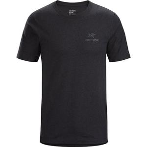 Футболка с эмблемой для мужчин Arcteryx, черный