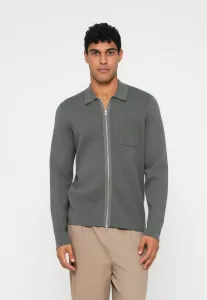 Кардиган guna с застежкой-молнией Samsøe Samsøe, Castor Gray