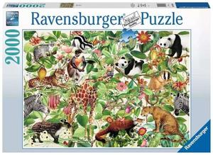 Ravensburger, пазл, Джунгли, 2000 шт.