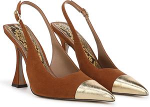 Туфли Sam Edelman Odette 2, цвет Frontier Brown/Amber Gold