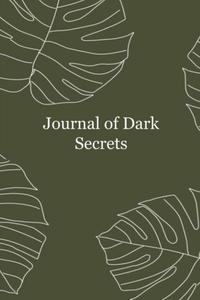 Journal of Dark Secrets: Coworker notebook, Funny notebook for Employees 6x9 Inches, 120 lined pages (Independently published)