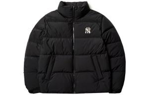 Пуховик унисекс черный Mlb