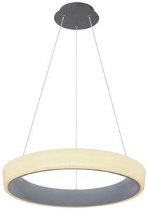 Светодиодная подвесная лампа Globo, 50x120 см, антрацит/опал
