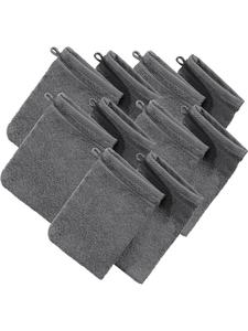Erwin Müller Махровые рукавицы для мытья посуды, 10 штук, Heidelberg, антрацитовый цвет