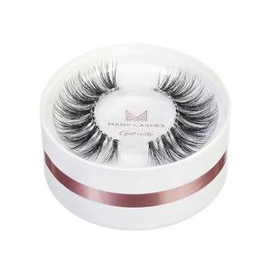 Ресницы на полоске gl-17, 10-15 мм, бесцветная полоска, 1 упаковка. Many Lashes Gabrielle