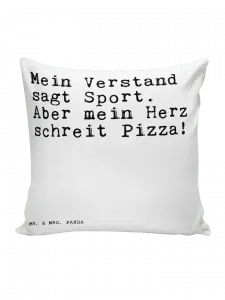 Подушка Mr. & Mrs. Panda, белый