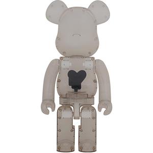BE@RBRICK MiKA Black Heart трендовые фигурки 70см