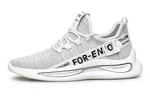 Кроссовки мужские низкие Белый/Чёрный/Сильный/Абрикосовый ZRO