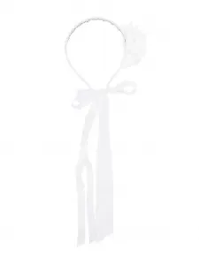 Тиара с кристаллами Monnalisa, белый