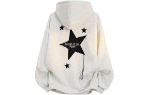 Толстовка Unisex Hooded Moderate Heavyweight ZIAREL, белый heather серый