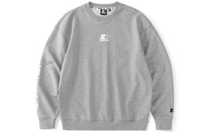 Свитшот унисекс STARTER, новый светло-серый меланж