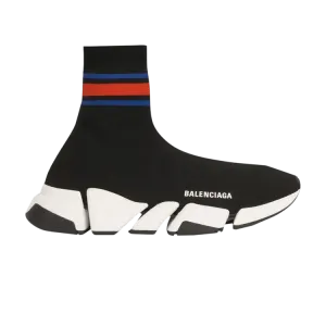 Кроссовки Balenciaga Speed 2.0 Sneaker 'Black Stripe', черный