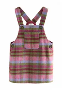 Повседневное платье стандартного кроя Next, Purple Check