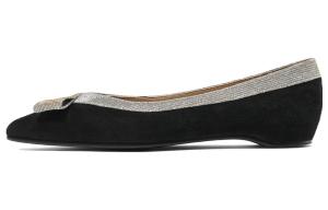 Туфли женские повседневные Women's Casual Shoes Women's Low-Top Black Cameido