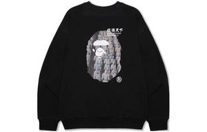 Толстовка Bape Ape World Series для мужчин A Bathing Ape, черный