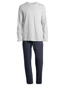 Длинная пижама SCHIESSER Night & Home, Night Blue