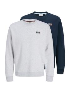 Толстовка JJ Rebel JREBDRUMMER, Night Blue/Mottled Grey