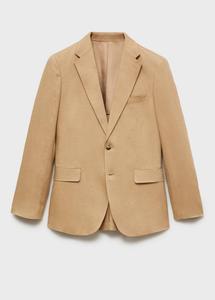 Пиджак стандартного кроя MANGO MAN Amalfi, Beige
