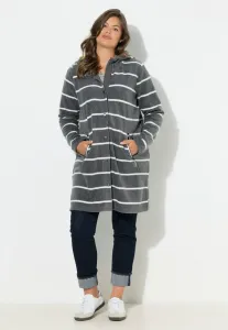 С длинными рукавами короткое пальто Laurasøn, Mottled Grey