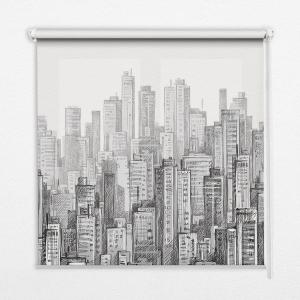 Рулонная штора TULUP черный ширина/глубина: 90/240 см