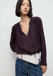 Блуза Mango Blouse, Bordeaux
