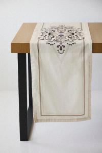 Хлопковая дорожка для стола Medicine, бежевый