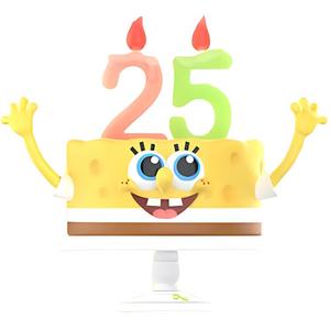 SpongeBob Quirky Collection Mystery Boxes Single Mystery Box/Full Box 12 Pcs POP MART