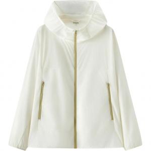 SEM/R Охлаждающая технология в одежде для защиты от солнца унисекс, [Cooling Three Proofings]A Raw White 10102