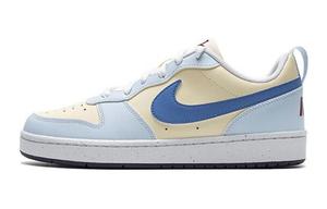 Детские кроссовки для скейтбординга Nike Court Borough Kids, синий и желтый