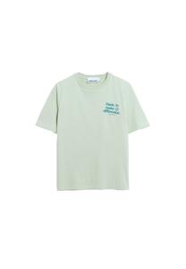 ARMEDANGELS Футболка в светло-зеленом цвете