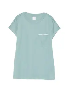 Футболка с нагрудным карманом Eleventy, зеленый