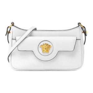 VERSACE Сумка кроссбоди мини женская белая
