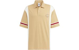 Рубашка поло мужская желтая Adidas Originals, желтый