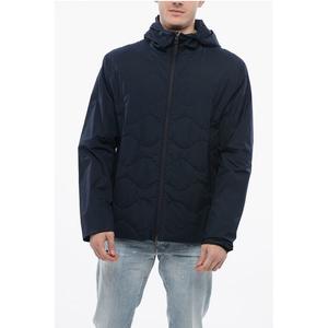 Синие полиамидные куртки и пальто Woolrich, Blue