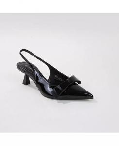 Туфли Calliope Patent Slingback Kitten Heels BERNESS, черный