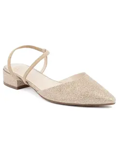 Женские туфли-балетки Karmin с асимметричным мысом Jones New York, золото