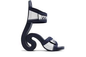 Кроссовки MSCHF Wmns Flipped Flop Navy, синий