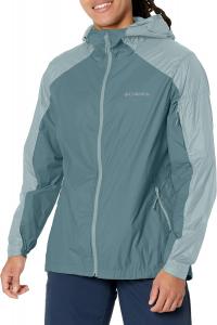 Columbia мужская ветровка Loop Trail, Metal/Niagara