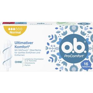 Тампоны ProComfort обычные o.b., 16 шт.
