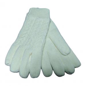 Champion Акриловые вязаные перчатки унисекс белые