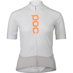 Футболка POC Essential Road Logo POC, Hydrogen White/Granite Grey