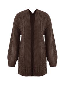 Imily Bela Кардиган вязаный в цвете шоколад