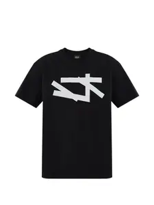 Футболка с графическим принтом 44 Label Group, черный