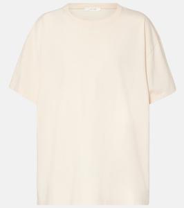 Надин хлопковая футболка из джерси The Row, Clay